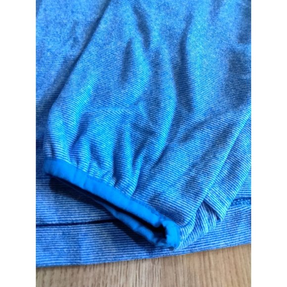 Alblanc blue Pullover with snaps and thumb holes‎ - Picture 5 of 9
